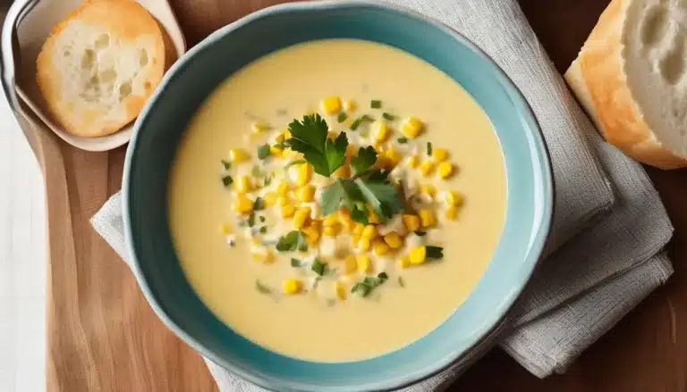 CREAM OF CORN SOUP