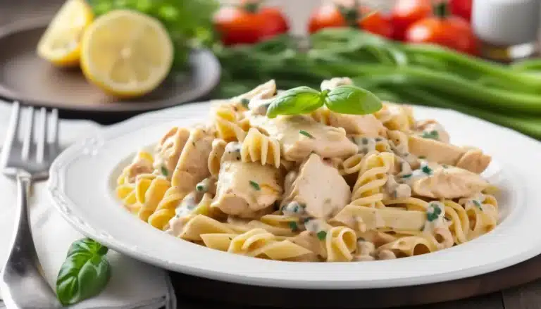 CREAMY CHICKEN PASTA