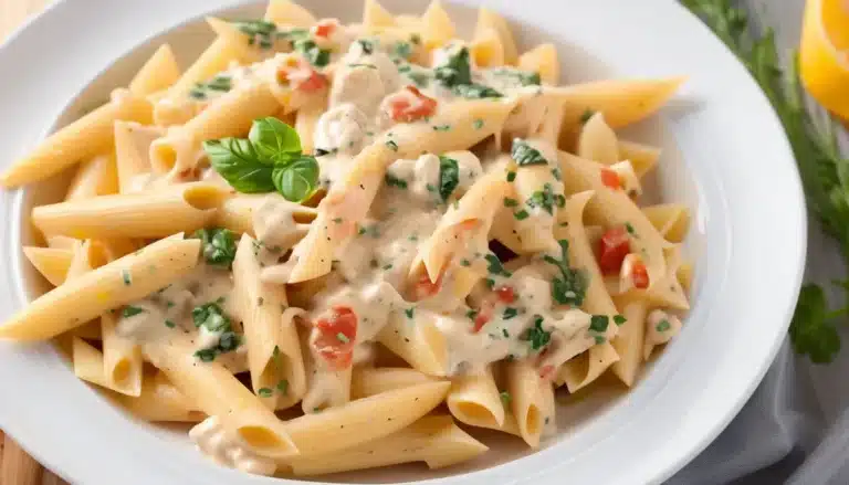 CREAMY CHICKEN PENNE