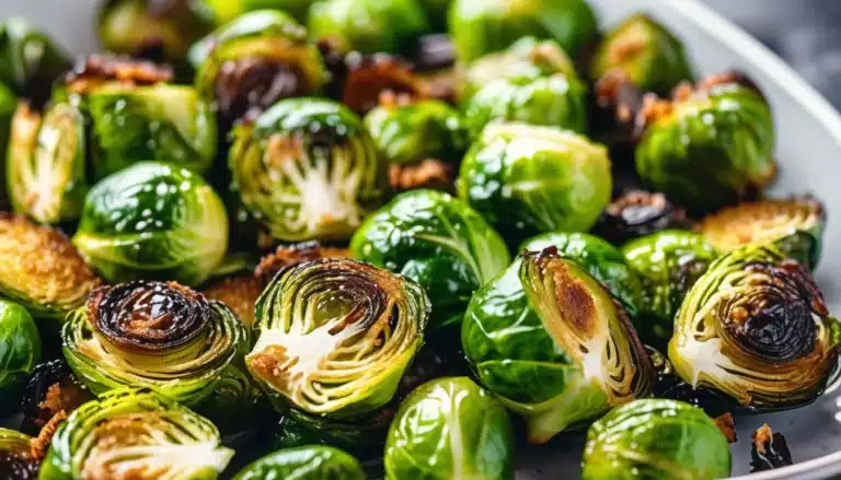 CRISPY AIR FRYER BRUSSELS SPROUTS