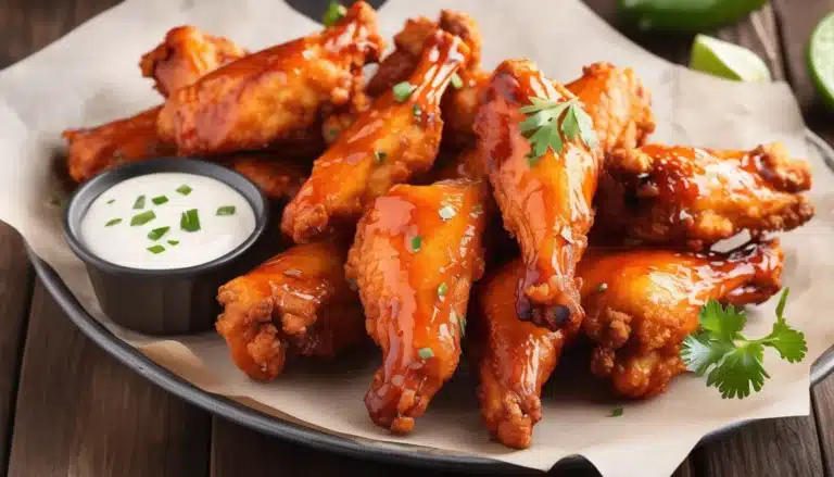 CRISPY BUFFALO CHICKEN WINGS