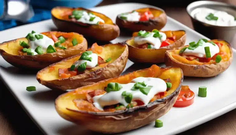 CRISPY POTATO SKINS