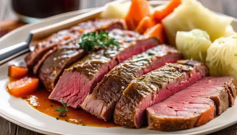 CROCK POT CORNED BEEF AND CABBAGE