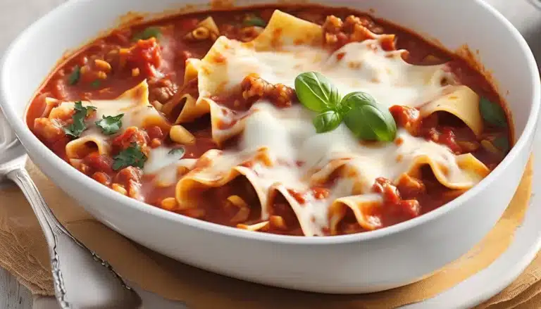 CROCKPOT LASAGNA SOUP