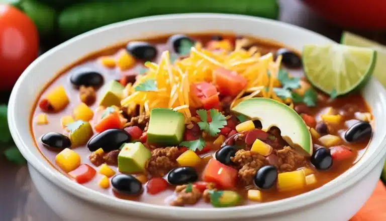 CROCKPOT TACO SOUP