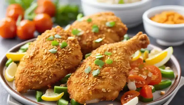 CRUNCHY GARLIC CHICKEN