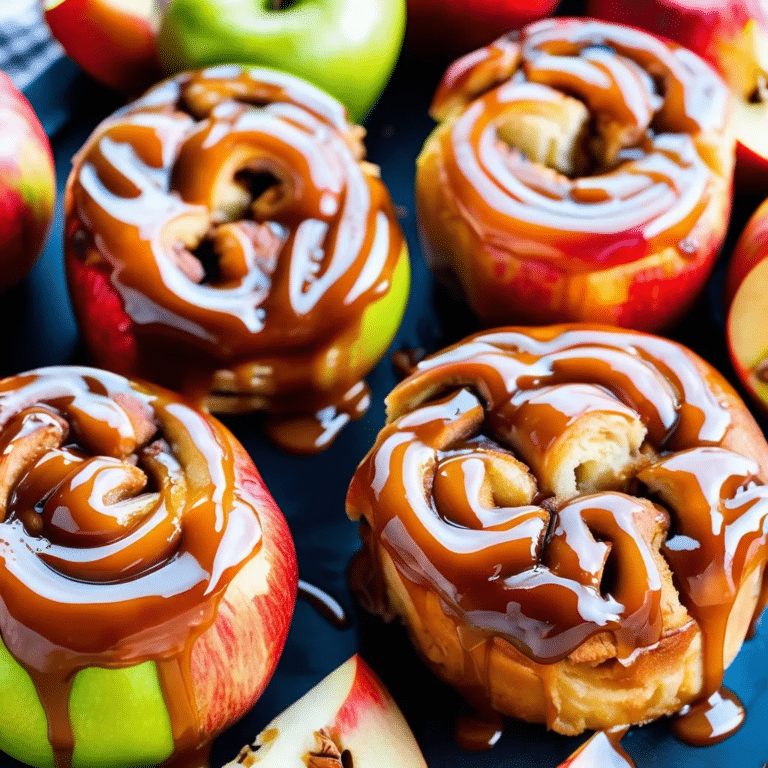 Caramel Apple Sticky Buns