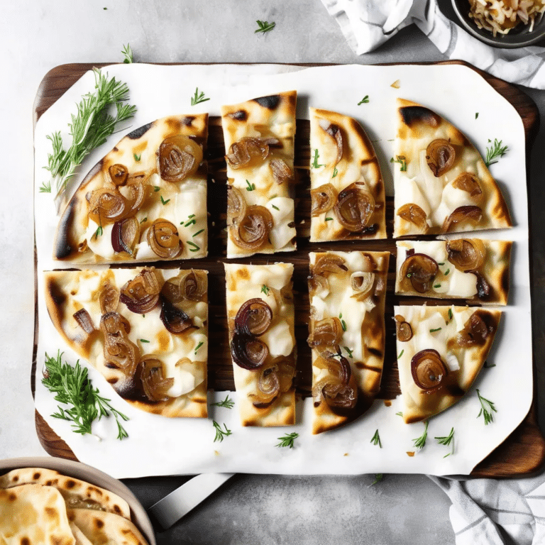 Caramelized Onion Flatbread