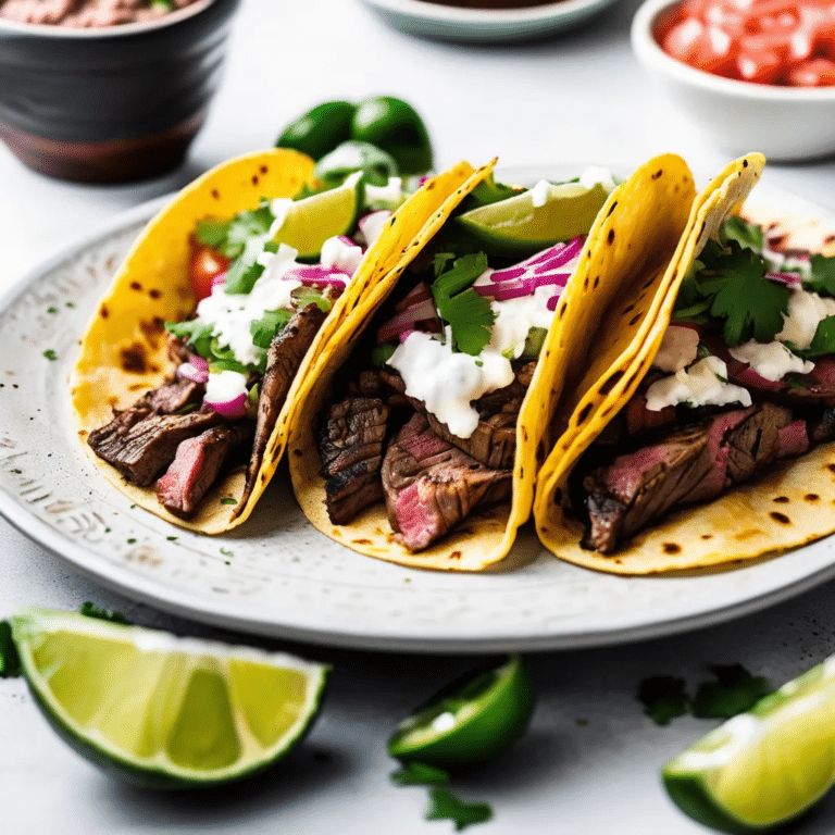 Carne Asada Tacos