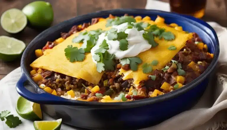 Carnitas Tamale Pie