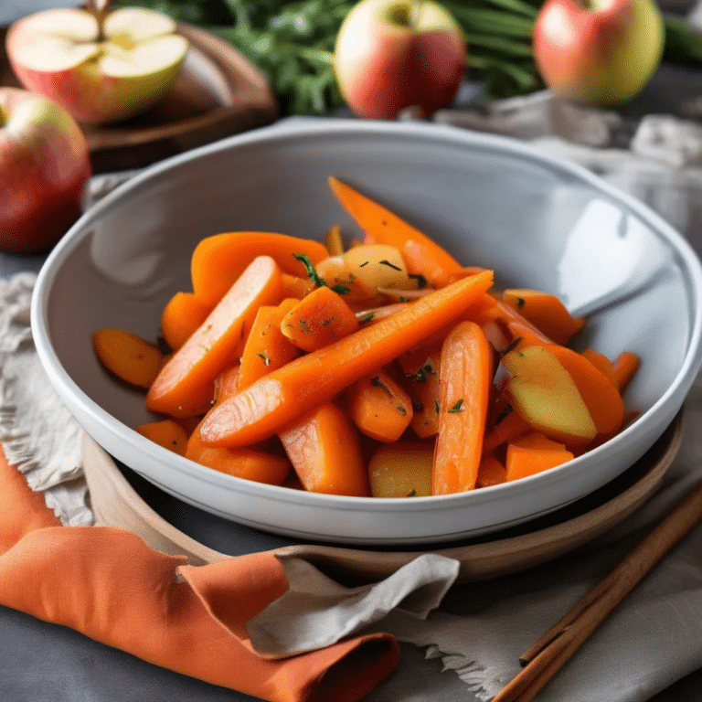 Carrot-Apple Side Dish