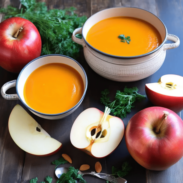 Carrot Apple Soup