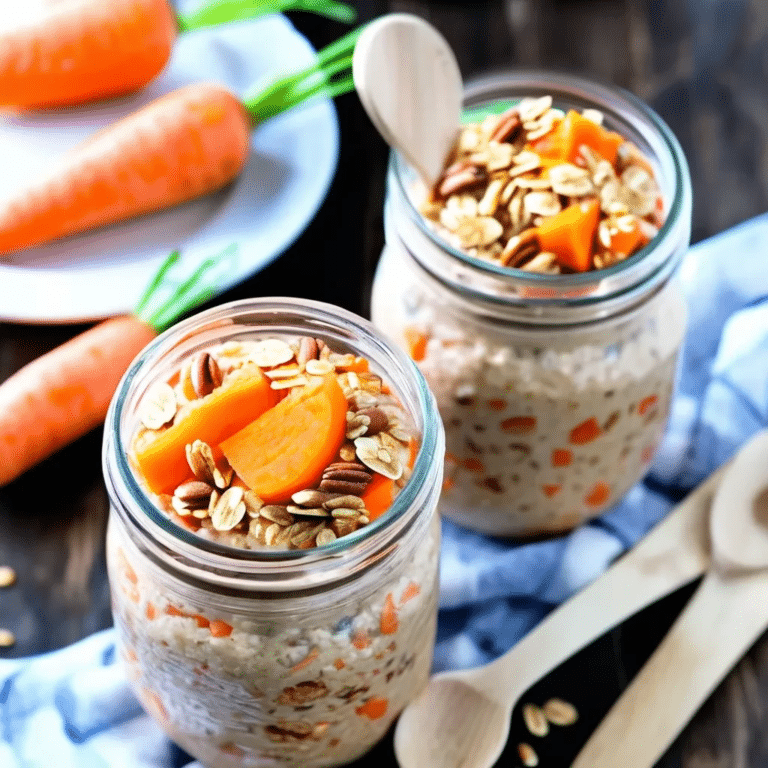 Carrot Cake Overnight Oats