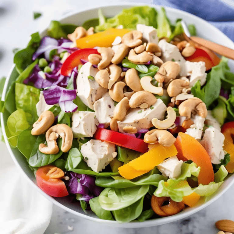 Cashew Chicken Salad