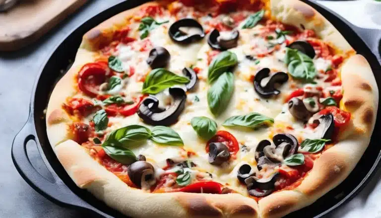 Cast Iron Skillet Pizza