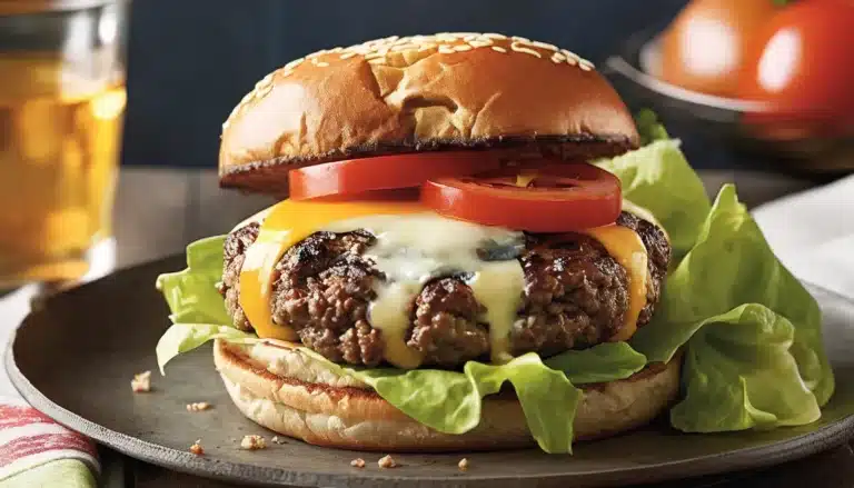 Cheese-stuffed Burgers