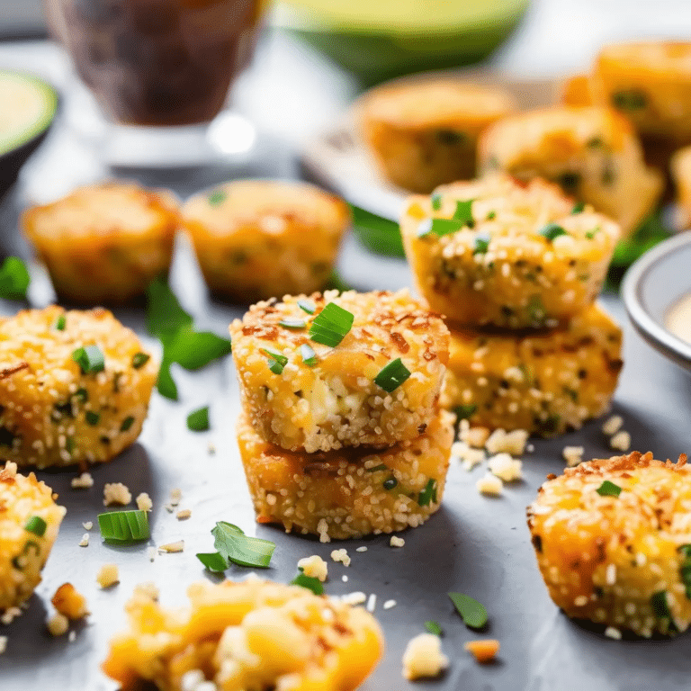 Cheesy Quinoa Bites