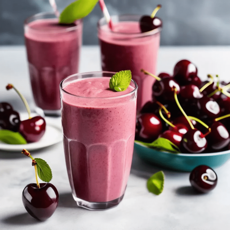 Cherry Smoothie