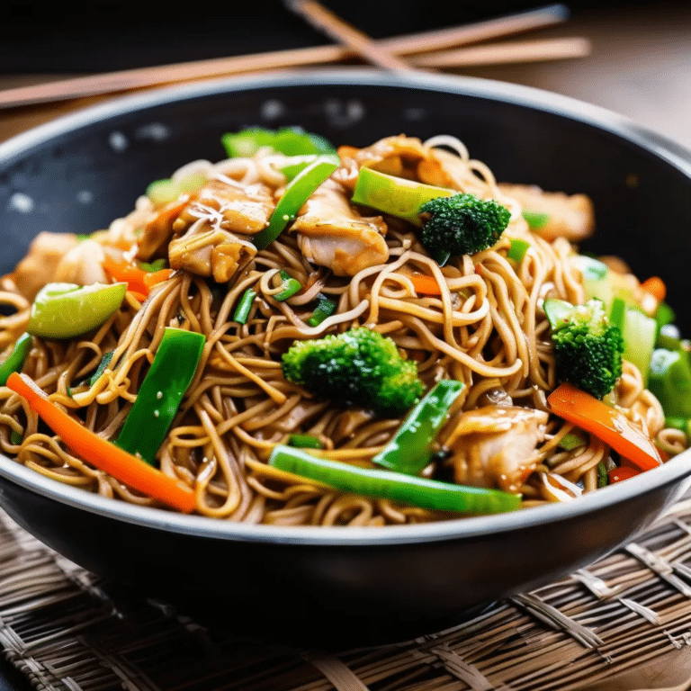 Chicken Chow Mein