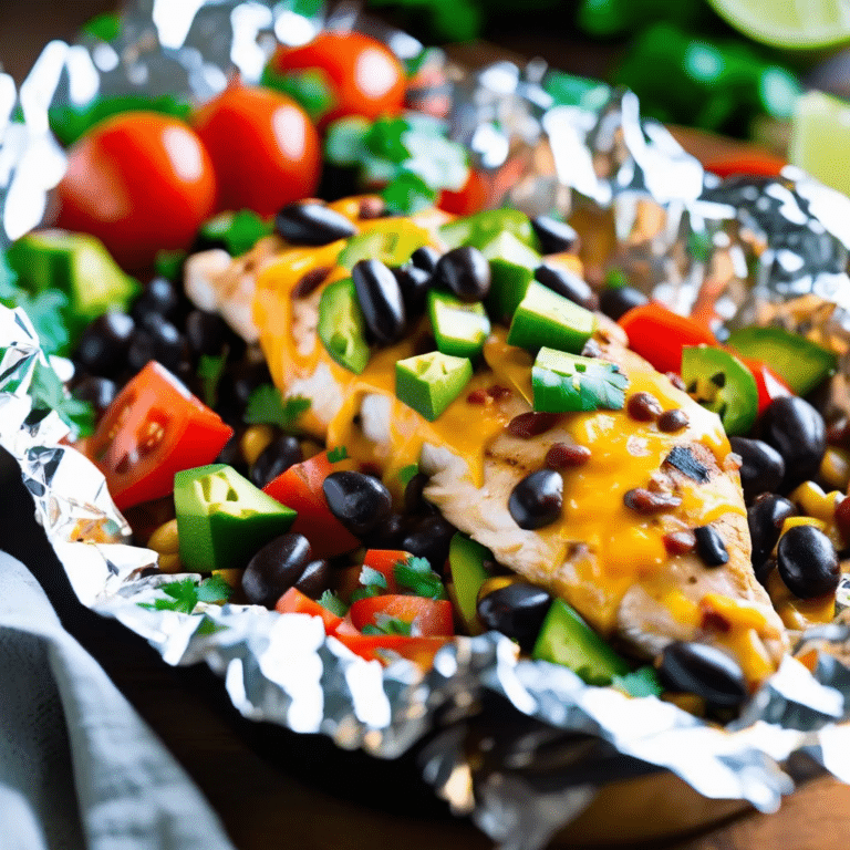 Chicken Ole Foil Supper