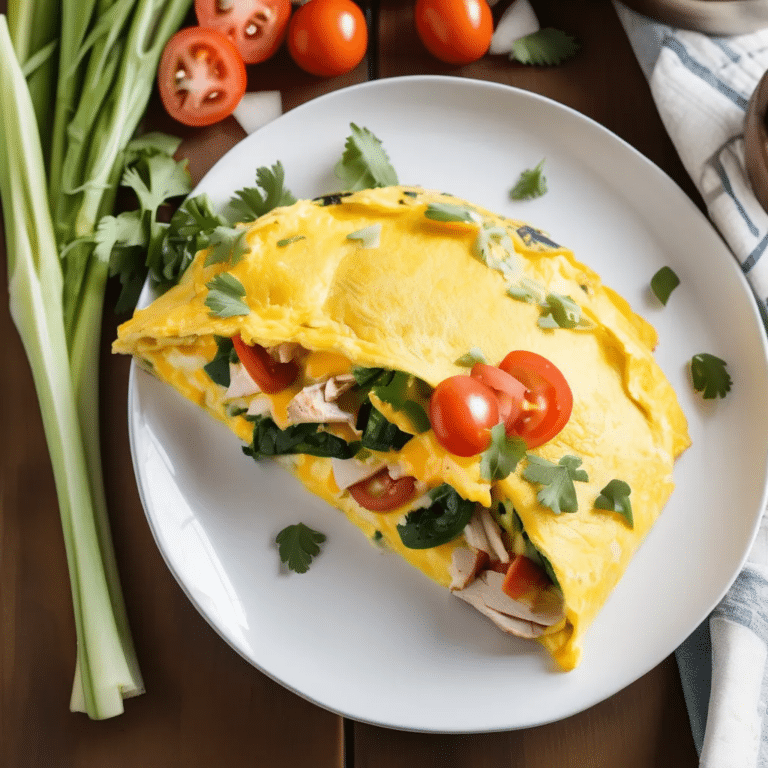 Chicken Omelet