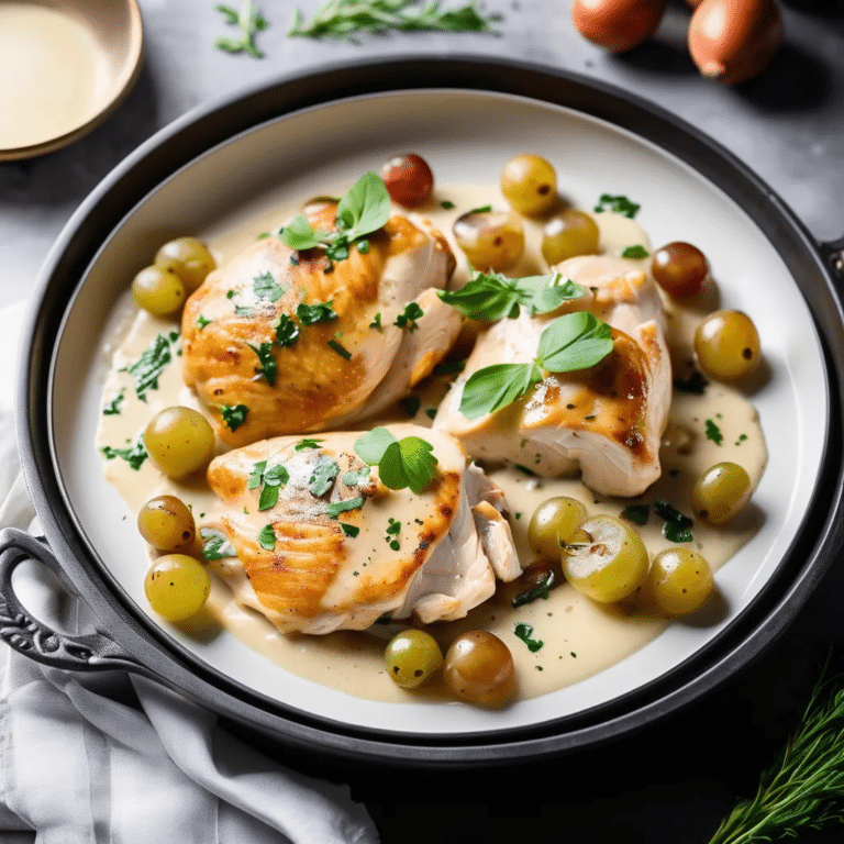 Chicken Veronique