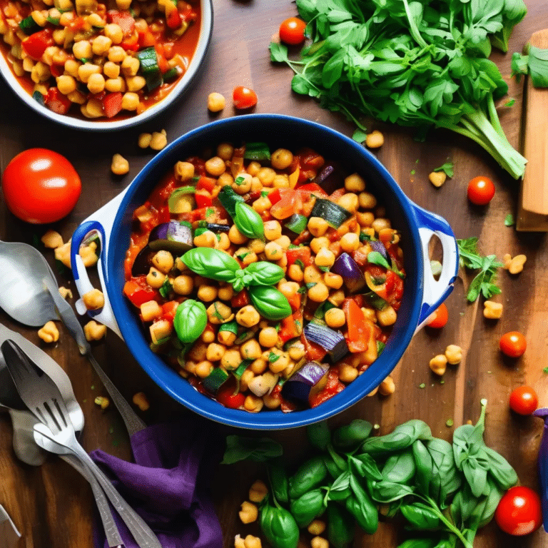 Chickpea Ratatouille