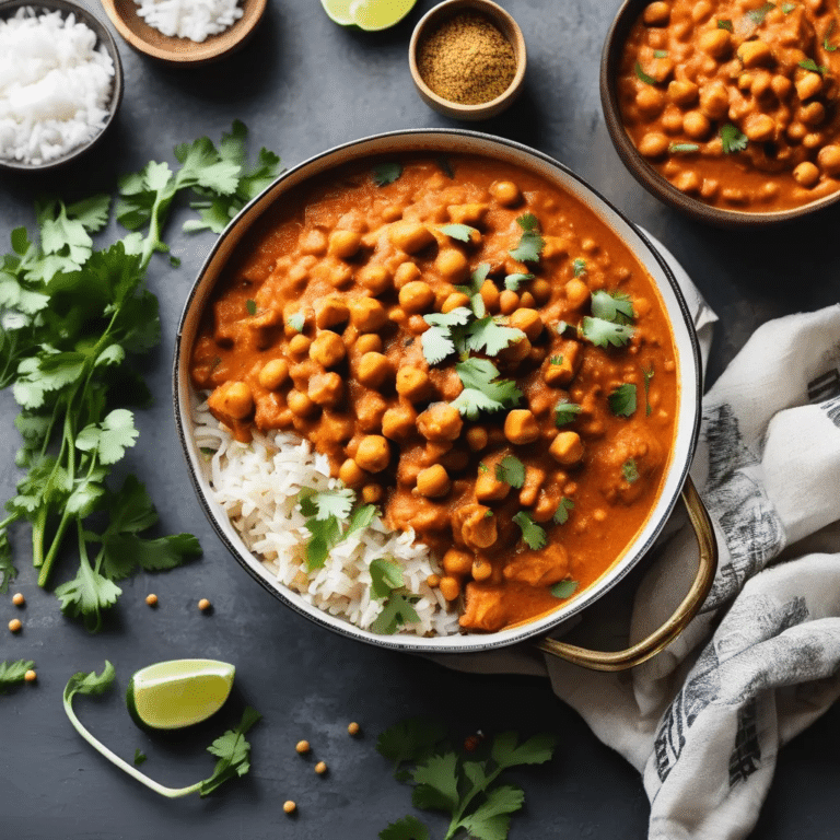 Chickpea Tikka Masala