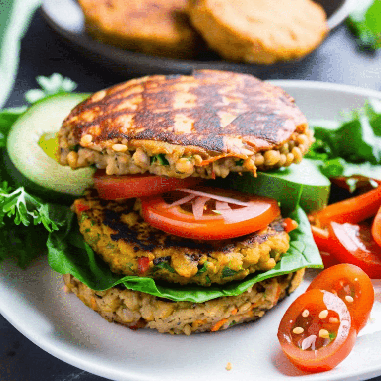Chickpea Veggie Burgers