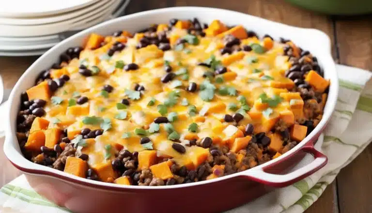 Chili Cheese Sweet Potato Casserole