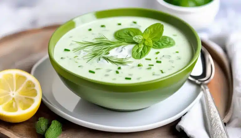 Chilled Cucumber Yogurt Soup