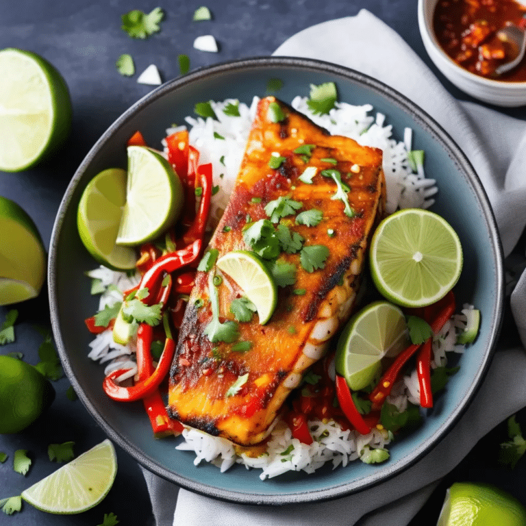 Chilli Lime Fish