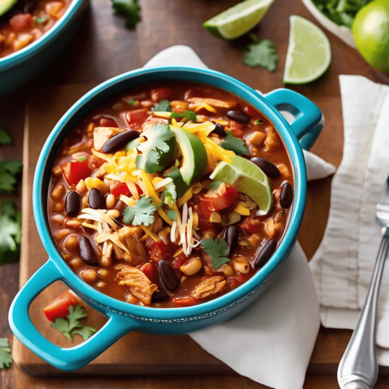 Chipotle Chicken Chili
