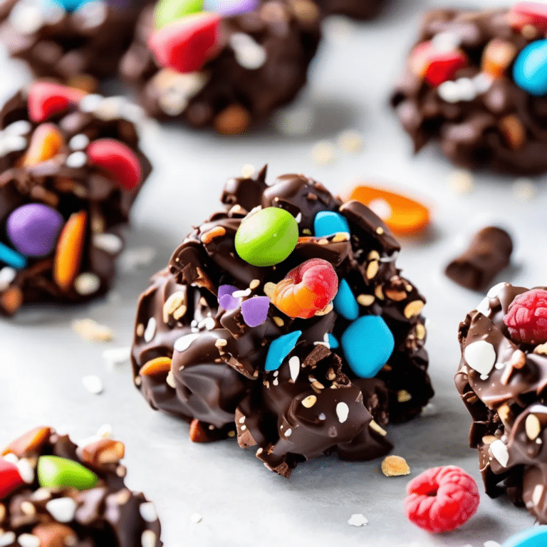 Chocolate Candy Clusters