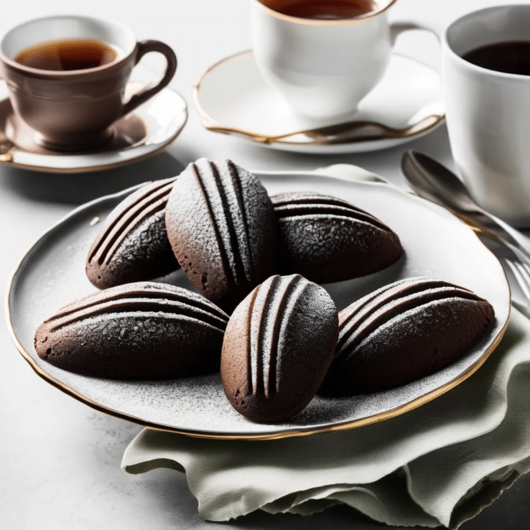 Chocolate Madeleines