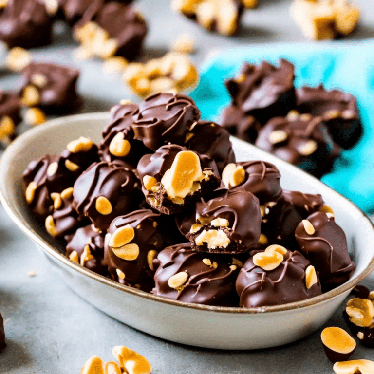 Chocolate Peanut Clusters
