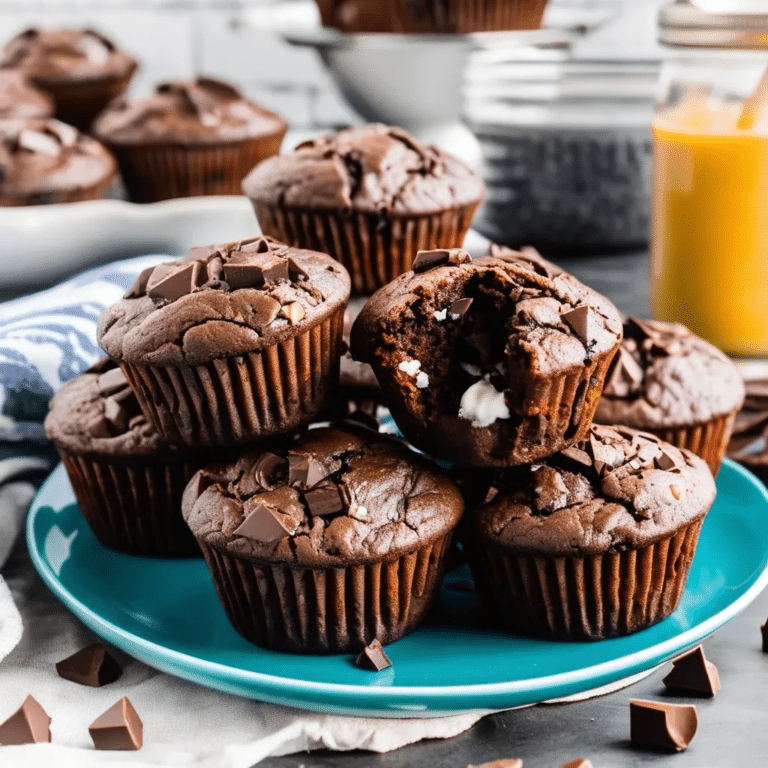 Chocolate Protein Muffins
