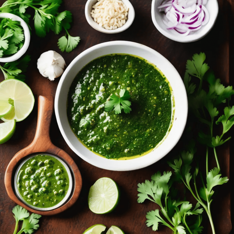 Cilantro Chimichurri