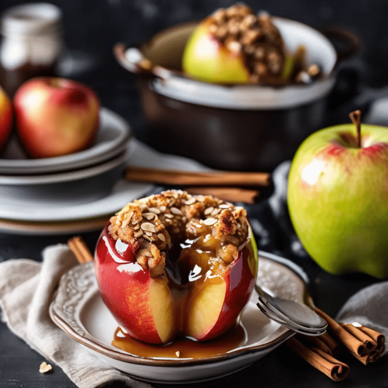 Cinnamon Baked Apples