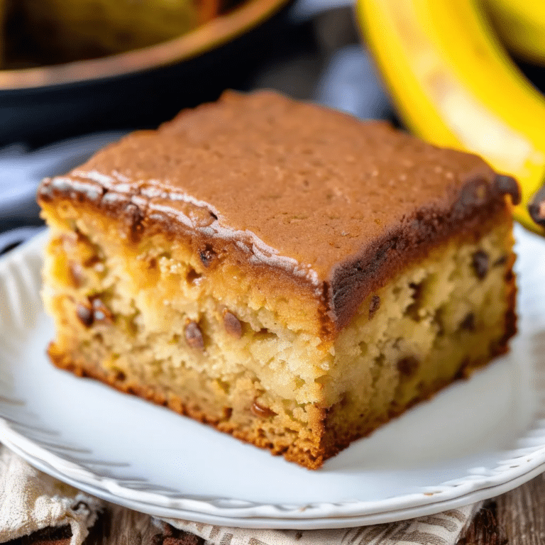 Cinnamon Banana Cake