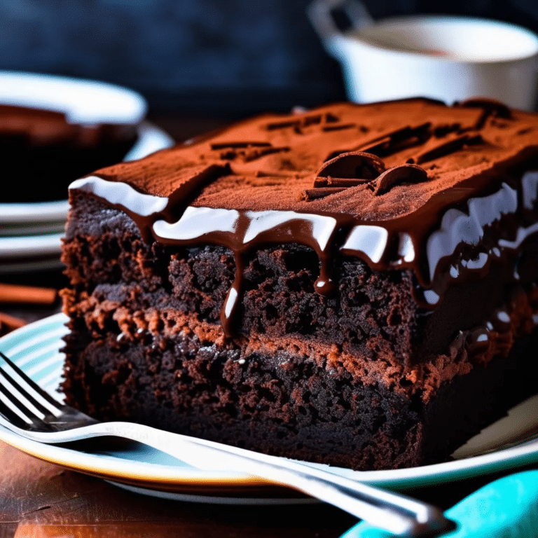 Cinnamon Chocolate Cake