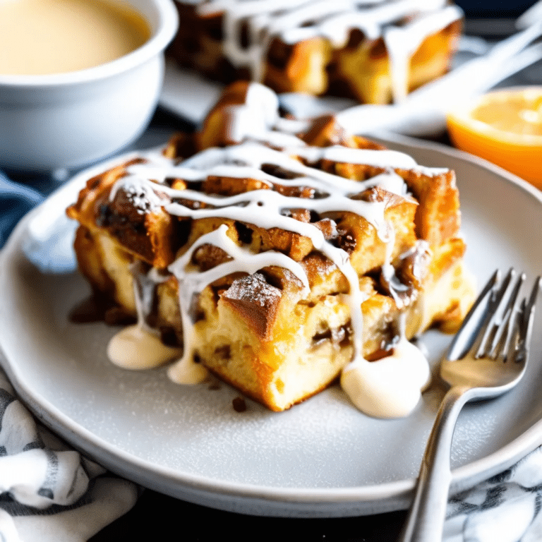 Cinnamon Roll French Toast Casserole