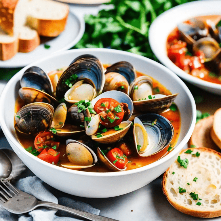 Clams And Chourico