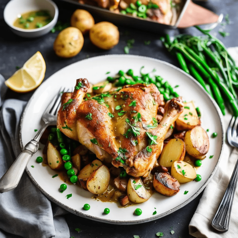 Classic Chicken Vesuvio