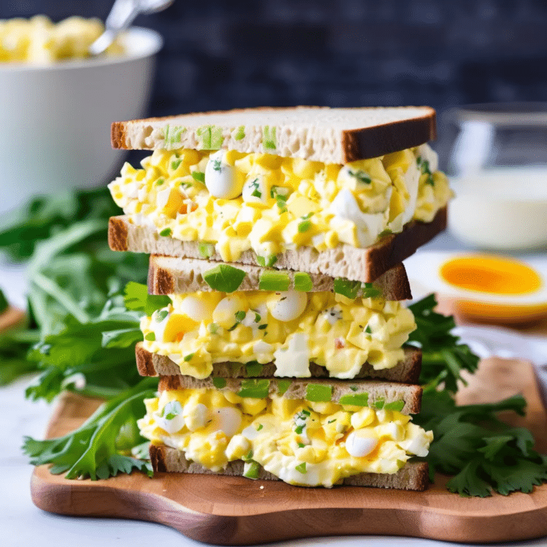 Classic Egg Salad With Relish