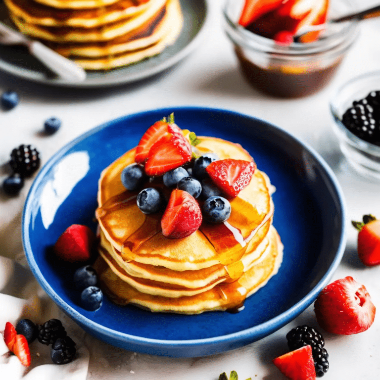 Coconut Flour Pancakes