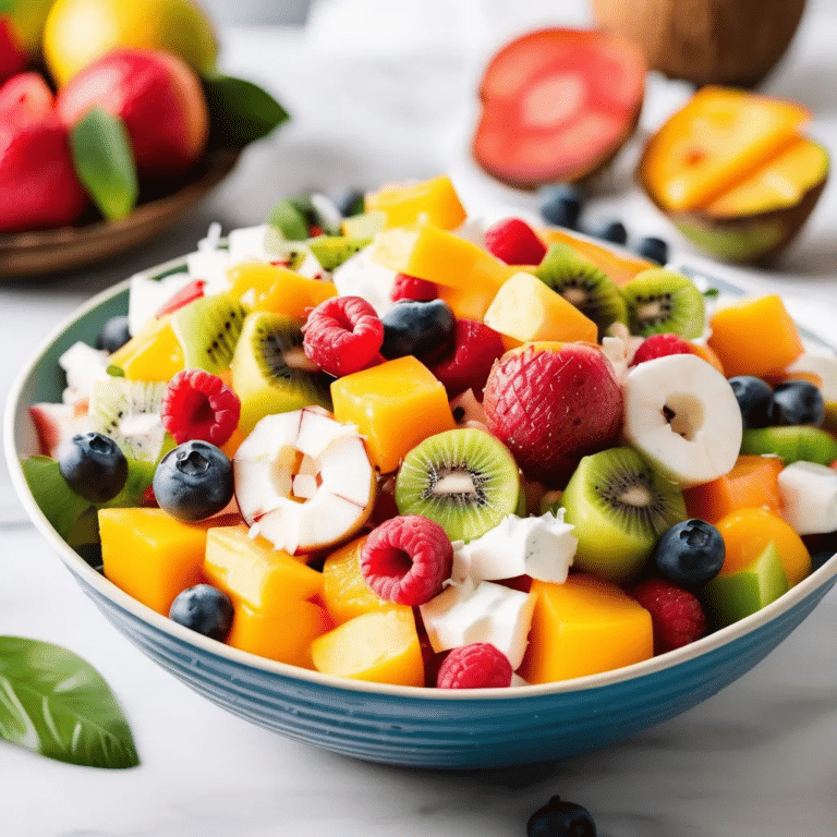 Coconut Fruit Salad