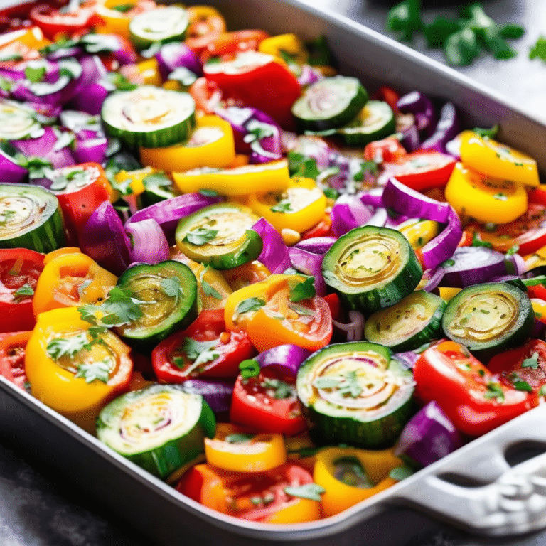 Colorful Veggie Bake