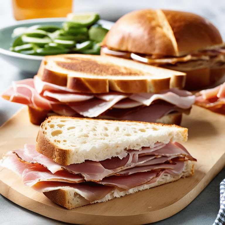 Country Ham Sandwiches