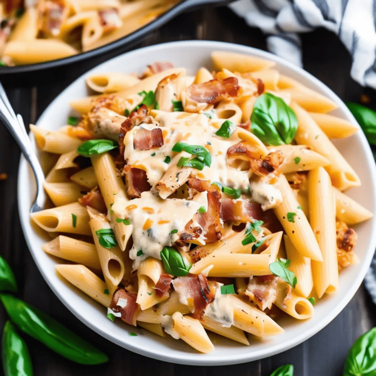 Crack Chicken Penne
